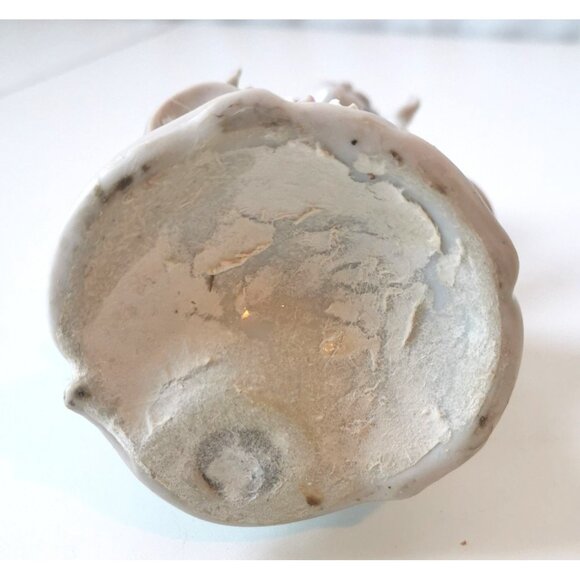 Girl in Dress Ponytail Porcelain Figurine Made In Taiwan - Picture 7 of 7